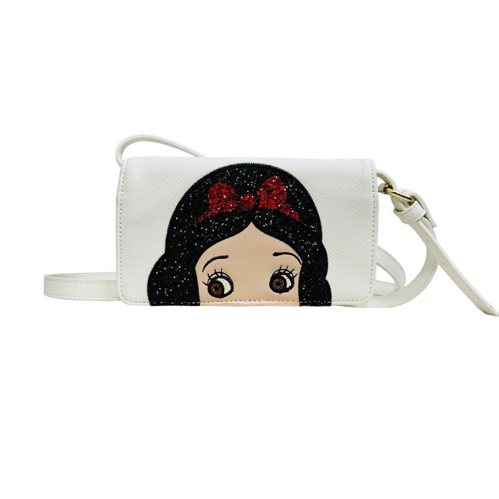 New Nwot Disney Snow White Phone Crossbody Bag - … - image 1